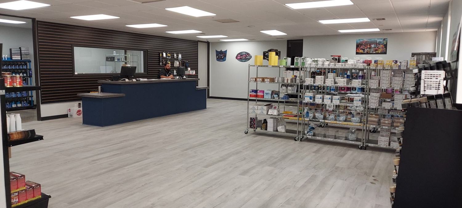 Completed commercial retail and reception build-out
