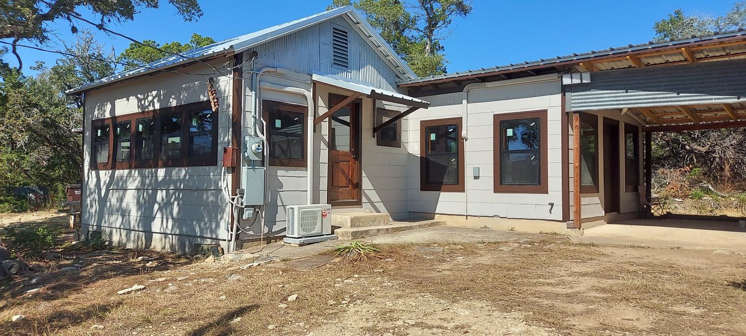 Completed residential exterior renovation and addition
